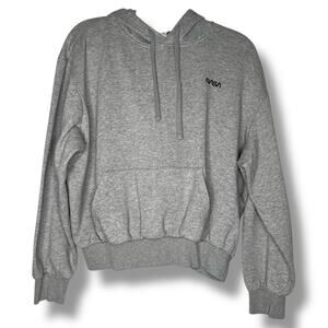 H&M Basic Divided NASA Grey Hooded Top Sweater Size Medium